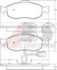 FORD 1096940 Brake Pad Set, disc brake
